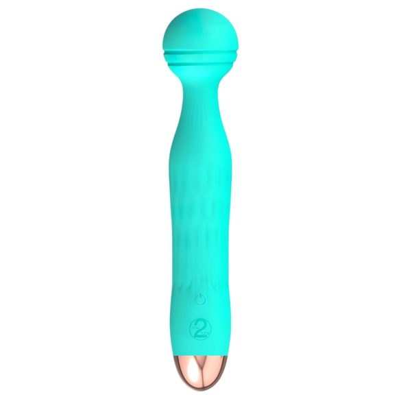 Cuties Mini Wand - punjivi, vodootporni masažer vibrator (zeleni)