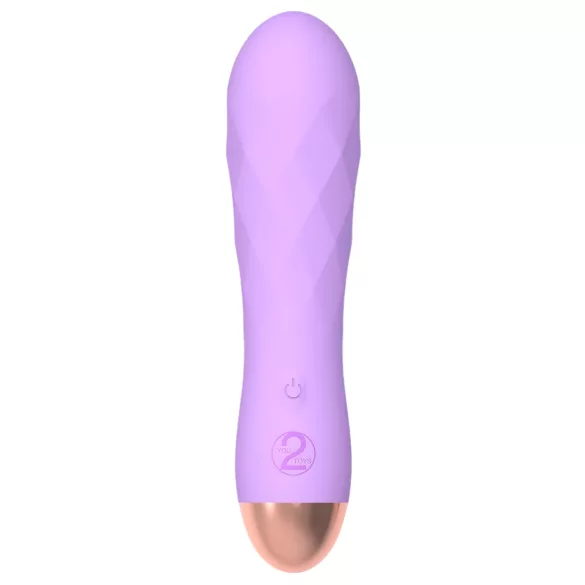 Cuties Mini - vibrator na baterije - vodootporan - ljubičasti