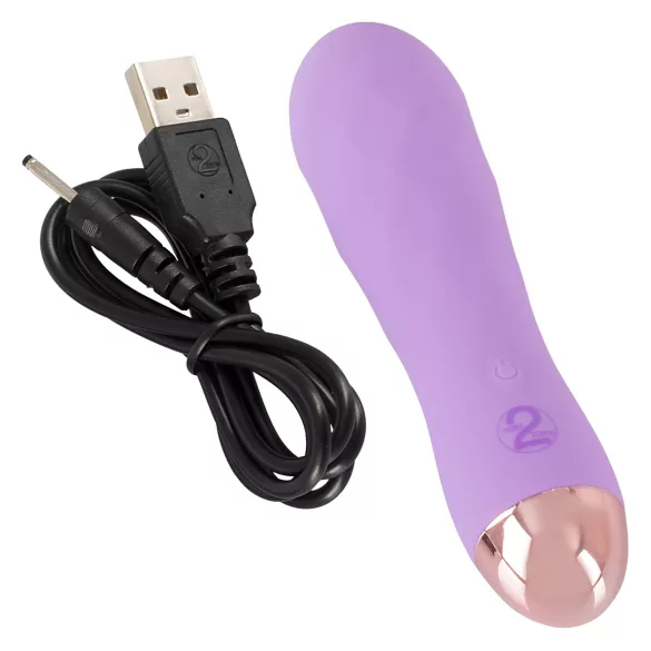 Cuties Mini - vibrator na baterije - vodootporan - ljubičasti