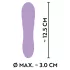 Cuties Mini - vibrator na baterije - vodootporan - ljubičasti
