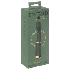   Emerald Love - G točka vibrator na punjenje - vodootporan - zeleni