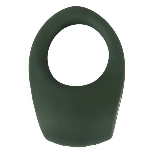 Emerald Love - vibrirajući penis prsten na punjenje - vodootporan - zeleni