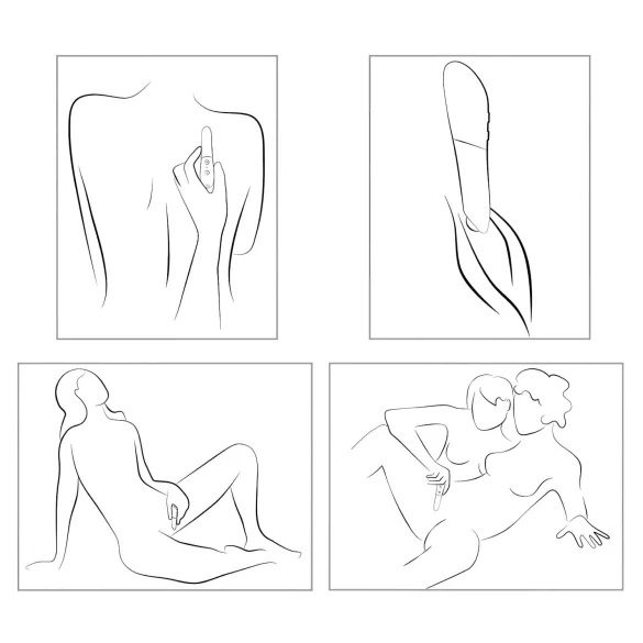 We-Vibe Tango X - vibrator u obliku štapića - punjivi, vodootporan, koraljni