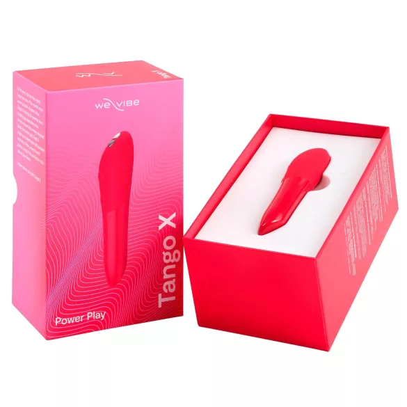 We-Vibe Tango X - vibrator u obliku štapića - punjivi, vodootporan, koraljni