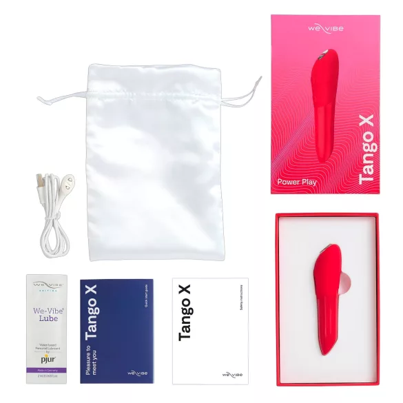 We-Vibe Tango X - vibrator u obliku štapića - punjivi, vodootporan, koraljni
