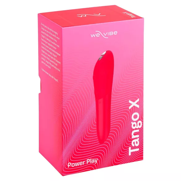 We-Vibe Tango X - vibrator u obliku štapića - punjivi, vodootporan, koraljni