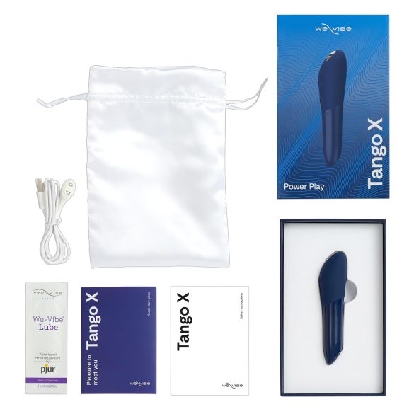 We-Vibe Tango X - vodootporni mini vibrator - plava