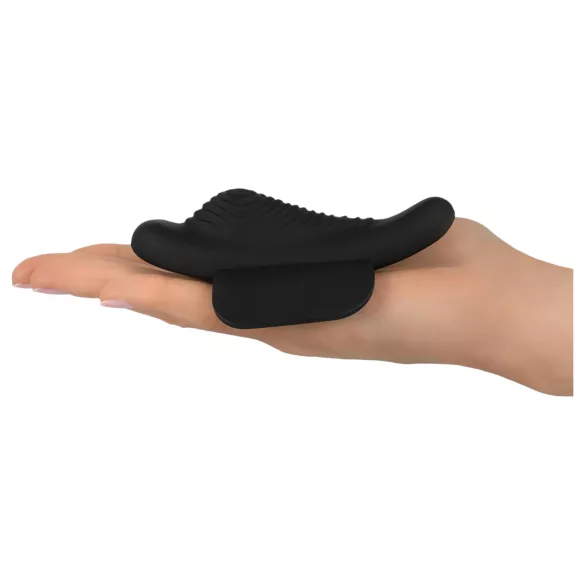 GoGasm Panty - vibrátor za gaćice - bežični, punjivi - crni