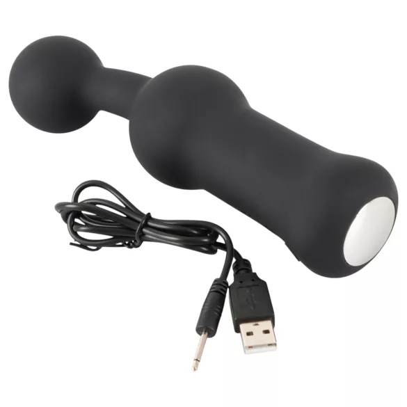 Black Velvets - Vibrator za prostatu (crni)