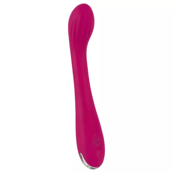 SMILE - G točka vibrator na punjenje - rebrasti - ljubičasti
