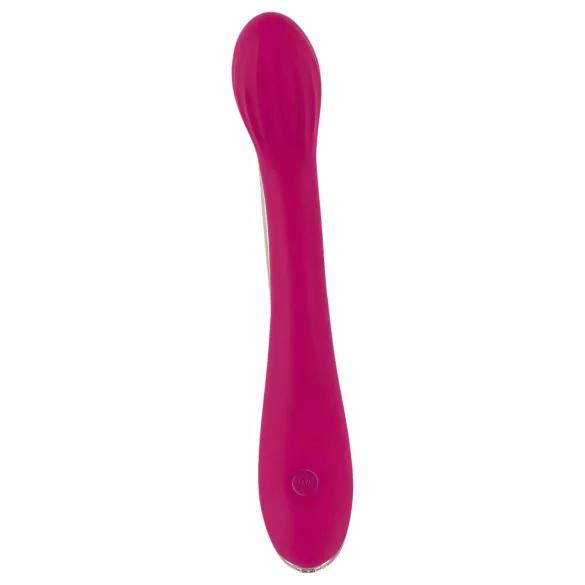 SMILE - G točka vibrator na punjenje - rebrasti - ljubičasti