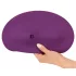 VibePad 2 - vibrator u obliku jastuka s funkcijom lizanja - ljubičasta