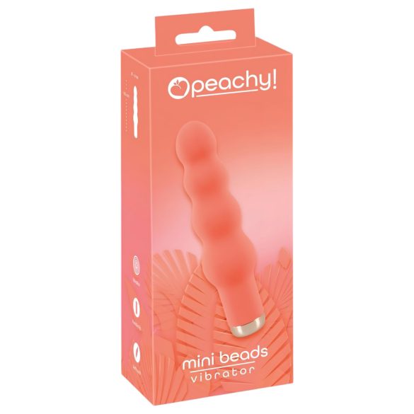 You2Toys - mini perle vibrator - baršunasta površina - narančasta