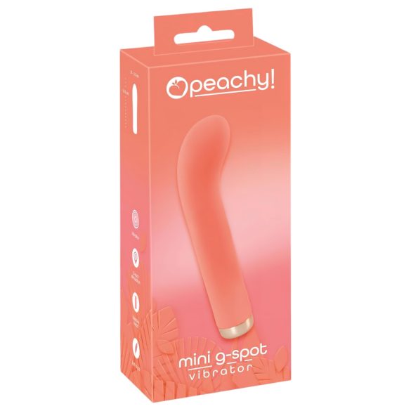 You2Toys peachy! mini G-točka - akumulatorski G-točka vibrator (breskva)