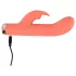 You2Toys - mini rabbit vibrator - punjivi, zec, silikon, breskva