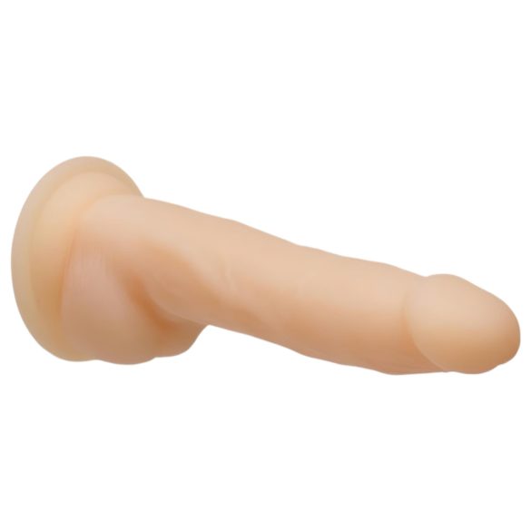 Naked Addiction - rotirajući vibrator - 20 cm - prirodna boja