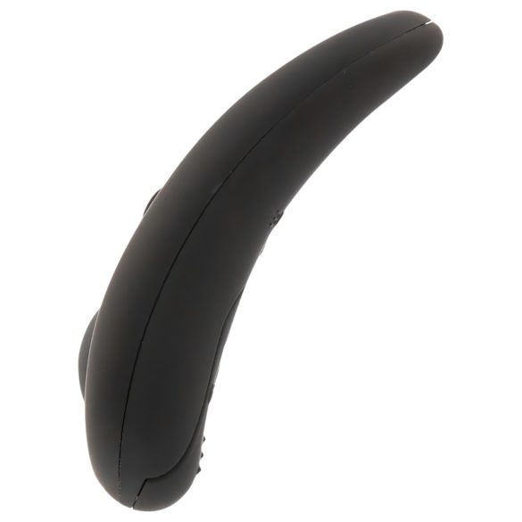 Naked Addiction - Vibrator s funkcijom thrustinga - tamna boja - 23 cm