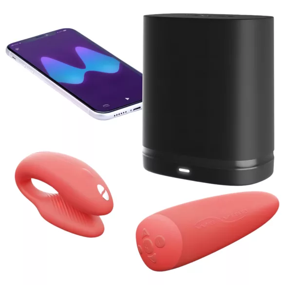 We-Vibe Chorus - vibrator za parove s aplikacijom - narančasti