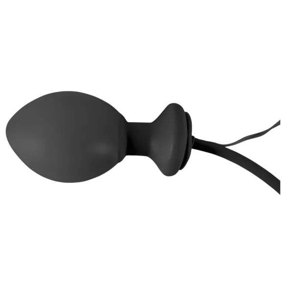 You2Toys - analni vibrator na pumpanje - crni