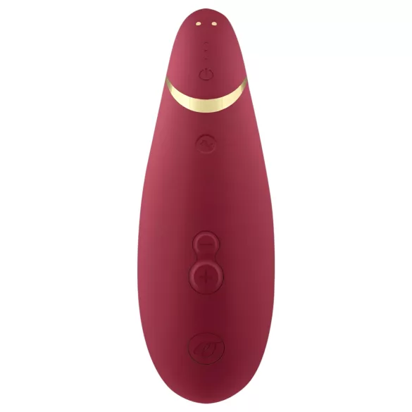 Womanizer Premium 2 - stimulator klitorisa s valovima zraka - crvena