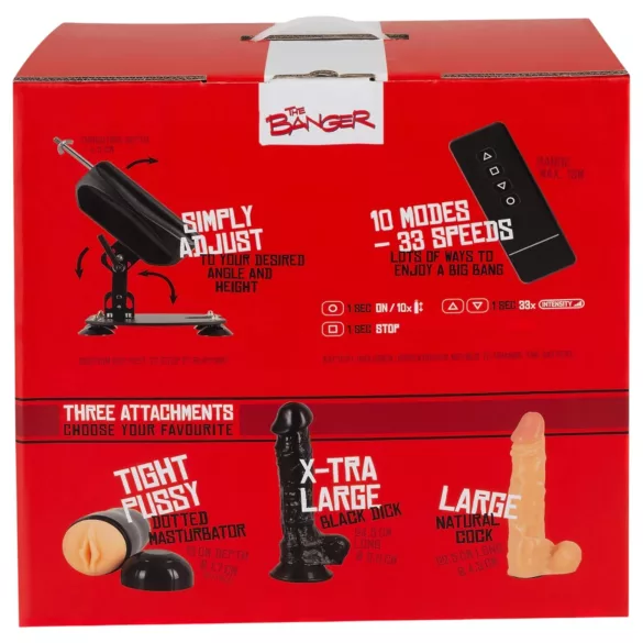 The Banger Fucking Machine - sex mašina s 2 dilda i 1 umjetna vagina