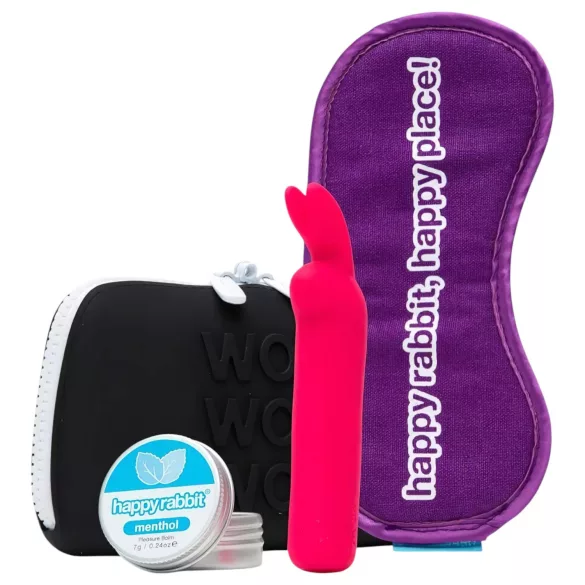 Happyrabbit - Vibrator za klitoris - set s punjivim vibratorom (4 dijela)