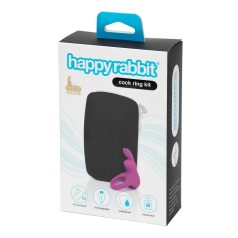   Happyrabbit - vibrirajući prsten za penis s kutijom za spremanje