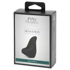 Fifty Shades of Grey - Vibrator za prst - crni