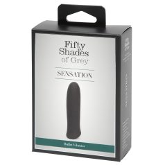 Fifty Shades of Grey - mini vibrator - diskretan - crna