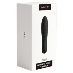 Svakom Tulip - mini vibrator na punjenje - crni