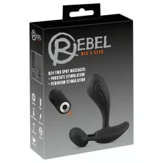 Rebel RC - 2u1 prostata vibrator (crni)