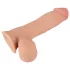 Nature Skin - dildo s kožom - 20 cm - natur