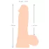 Nature Skin - dildo s kožom - 20 cm - natur