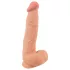 Natute Skin - realistični dildo s kožom - 25 cm - natur