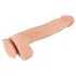 Natute Skin - realistični dildo s kožom - 25 cm - natur