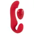 You2Toys Strapless - bežični strap-on vibrator - silikon - crveni