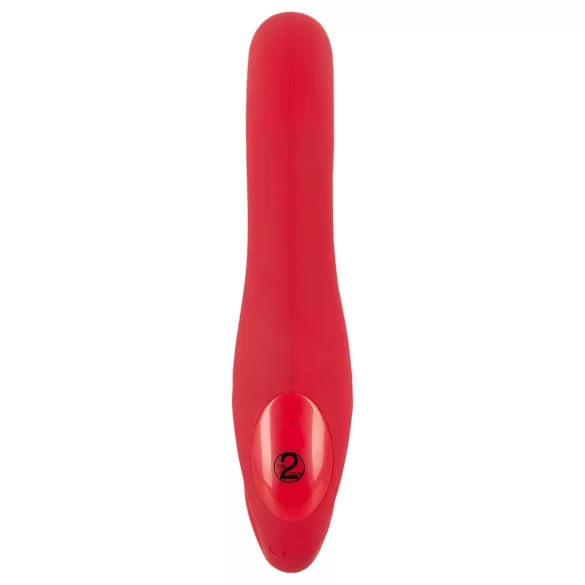 You2Toys Strapless - bežični strap-on vibrator - silikon - crveni