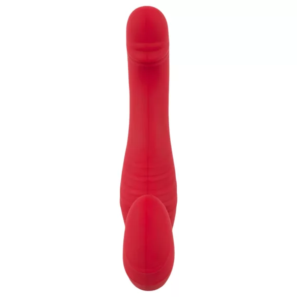You2Toys Strapless - bežični strap-on vibrator - silikon - crveni