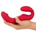 You2Toys Strapless - bežični strap-on vibrator - silikon - crveni