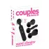 Couples Choice - vibrator za parove s grijanjem - akumulatorski - crni