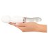 Liaison Wand - silikonski LED vibrator (prozirni)