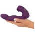 Javida - 4u1 klitoralni stimulator vibrator (ljubičasti)