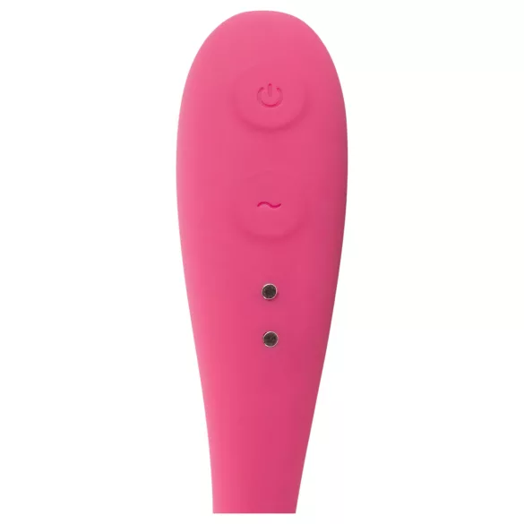 SMILE - vibrirajuće jaje na daljinsko upravljanje - punjivo - roza
