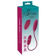   Smile Love Egg Duo - vibracijsko jaje za analnu i vaginalnu stimulaciju