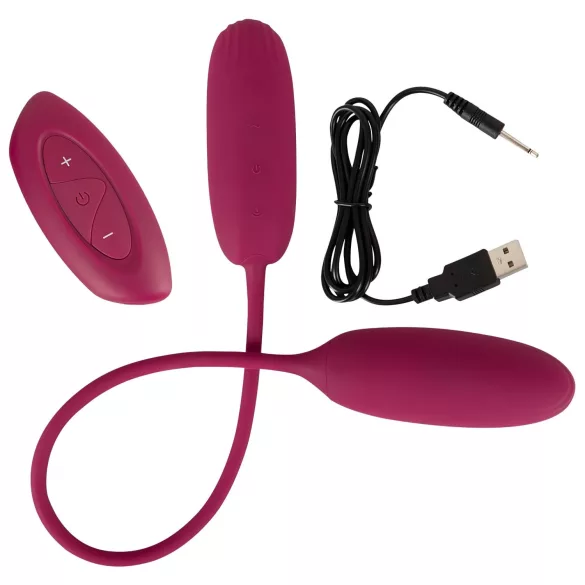 Smile Love Egg Duo - vibracijsko jaje za analnu i vaginalnu stimulaciju