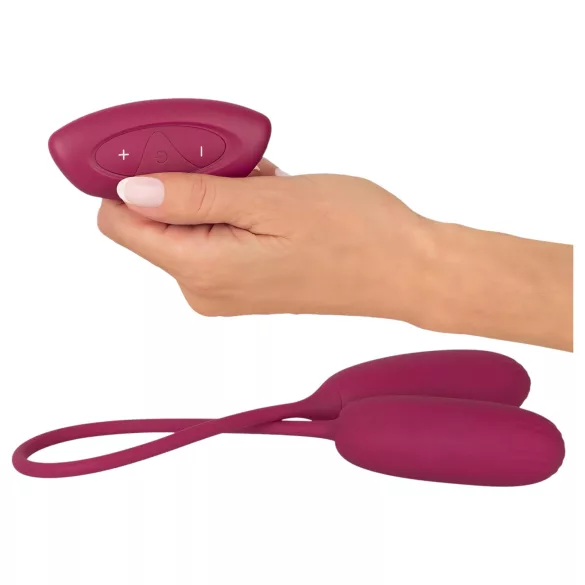 Smile Love Egg Duo - vibracijsko jaje za analnu i vaginalnu stimulaciju