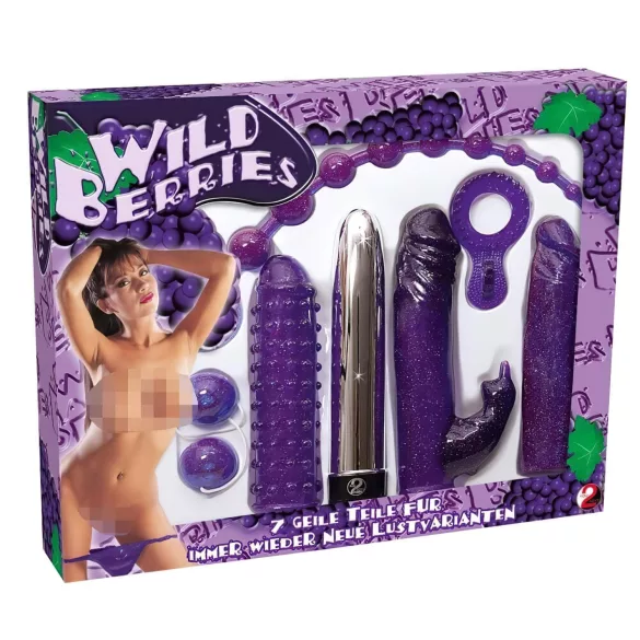 You2Toys - Vibratorski set s glitter efektom - 7 dijelova