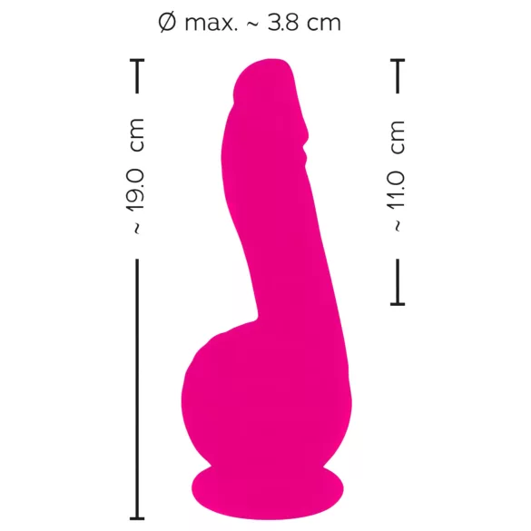 SMILE - vibrator s vakuumskom bazom i 2 motora - punjivi - rozi