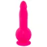 SMILE - vibrator s vakuumskom bazom i 2 motora - punjivi - rozi
