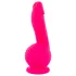 SMILE - vibrator s vakuumskom bazom i 2 motora - punjivi - rozi